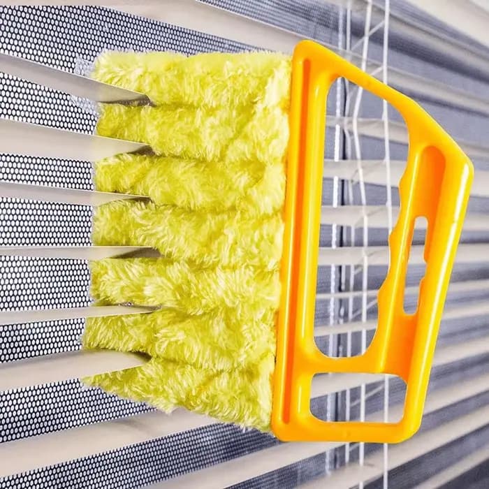 1 nettoyeur de vitres portable en microfibre – collecte facilement la poussière