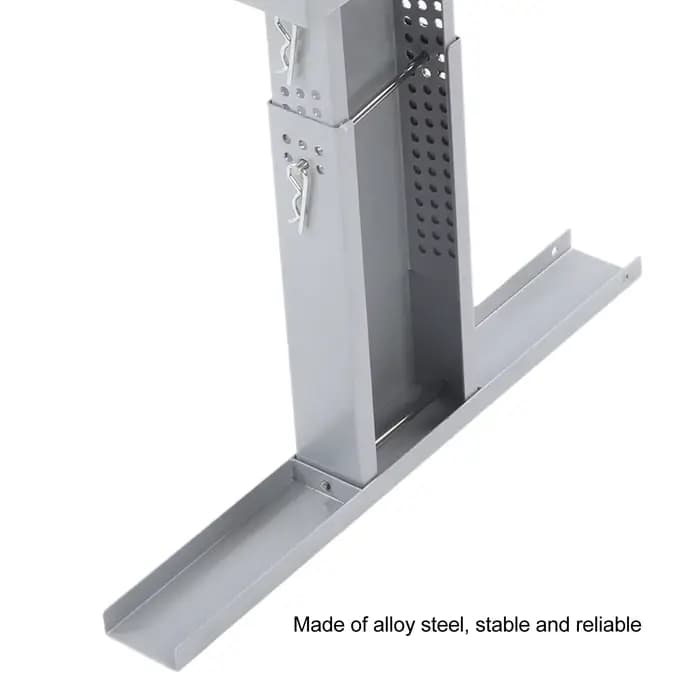 Support d'escalier stabilisateur pliable en acier allié pour échelles télescopiques droites