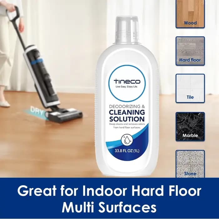 Tineco Solution de nettoyage de sol multi-surfaces pour FLOOR ONE S3 Breeze / S3 / S5 Combo / iFLOOR 3