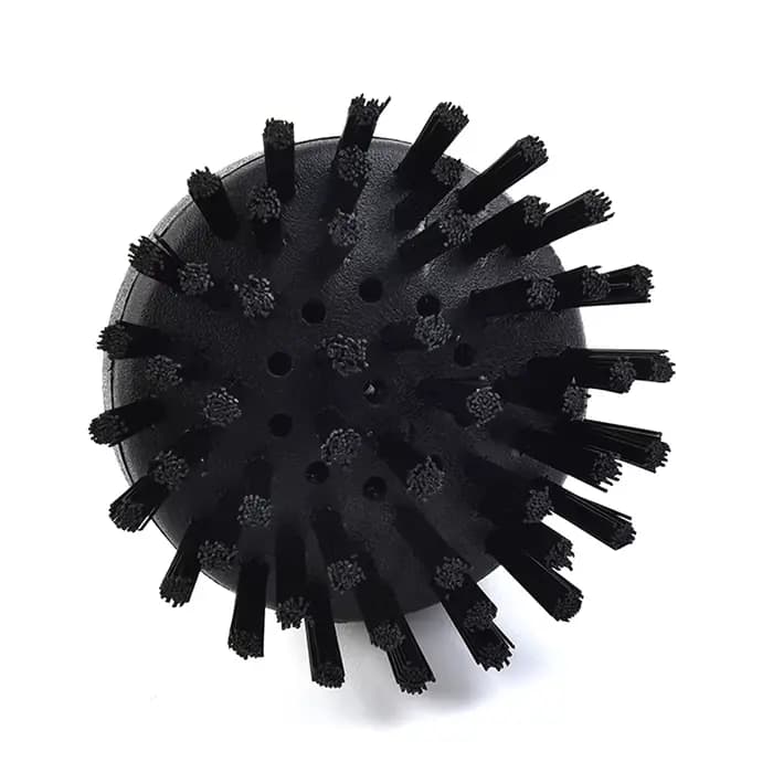 Grande brosse ronde pour nettoyeur vapeur