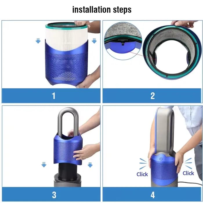 Filtre purificateur d'air pour Dyson HP00 HP01 HP02 HP03 DP01 DP03