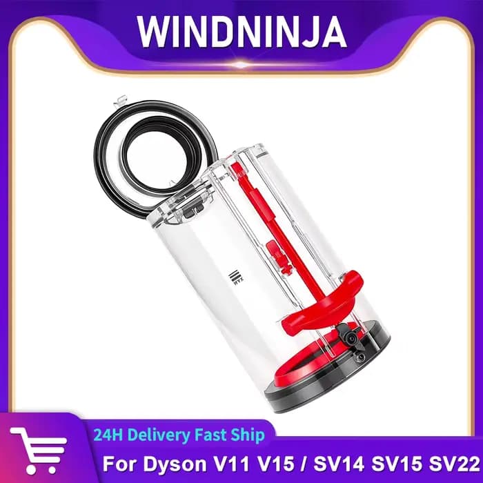 Grand bac à poussière pour aspirateur Dyson V11 V15 / SV14 SV15 SV22