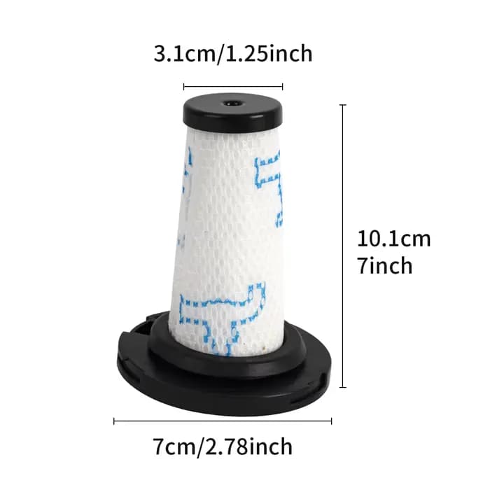 Filtre HEPA ZR009010 pour aspirateur à manche sans fil Rowenta X-Force Flex 9.60