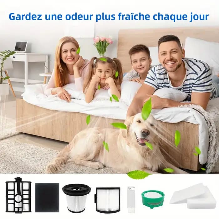 HOME TIMES 12 pièces accessoires Vacuun pour Shark IW3511/IW1111 Detect Pro nettoyeur sans fil