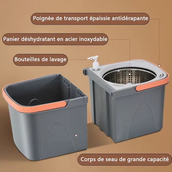 Ensemble de vadrouille rotative double E27 séparée