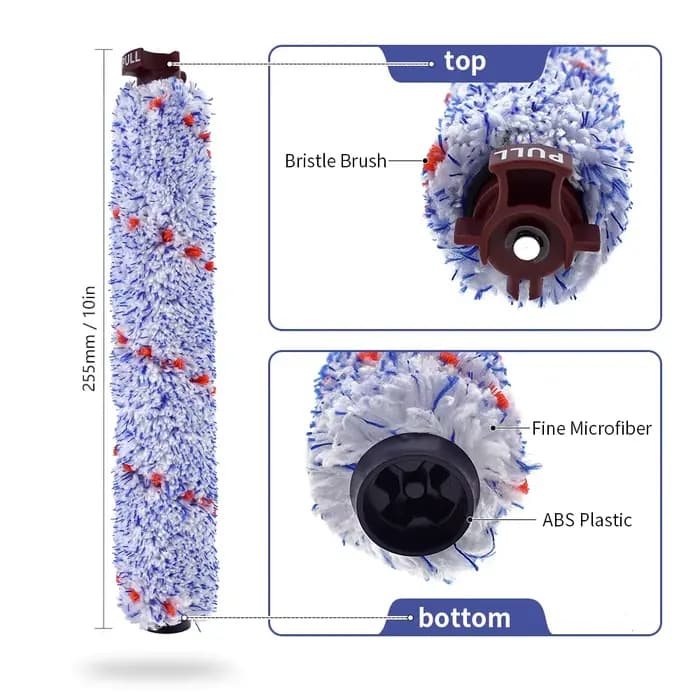 Brosse à rouleau et filtre Hepa pour Bissell Crosswave