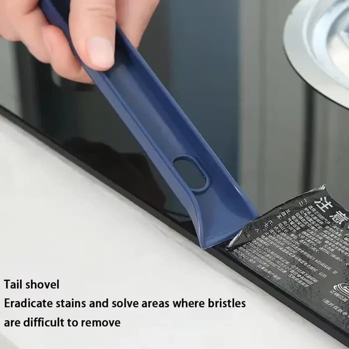 Brosse de nettoyage efficace pour coins et espaces