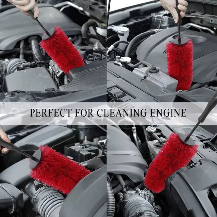 Brosse de nettoyage de pneus de jante de roue de voiture 45cm