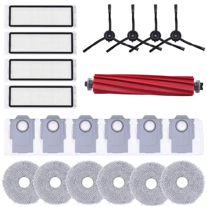 【Optionnel】Accessoires compatibles avec l'aspirateur robot Roborock Q Revo