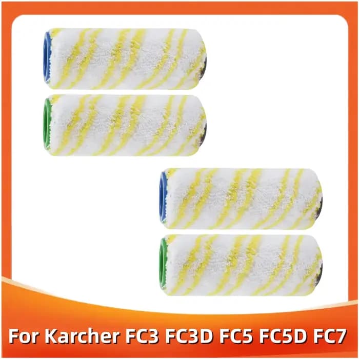 Rouleau de brosse de remplacement pour Karcher FC3 FC3D FC5 FC5D FC7