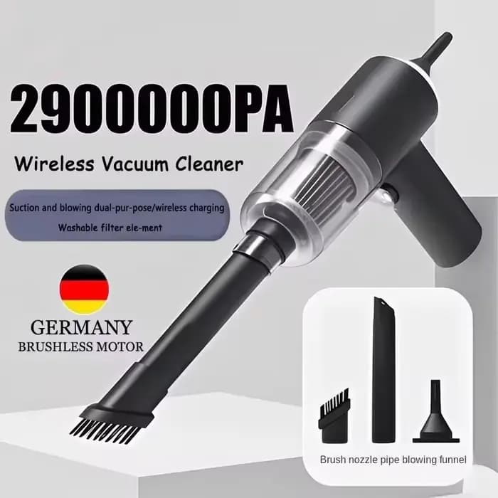 Aspirateur Xiaomi 2900000 PA 120w sans fil Super haute puissance humide sec double usage 2 en 1 Portable grande