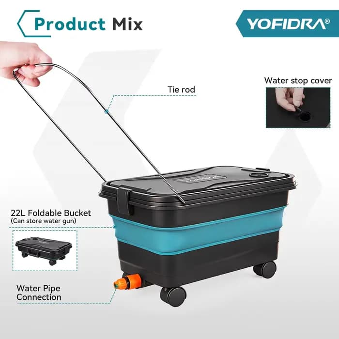 Yofidra – nettoyeur haute pression 6 en 1
