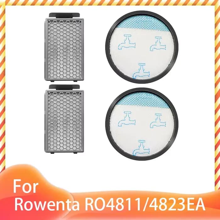 Kit de filtre HEPA pour aspirateur Rowenta Compact Power