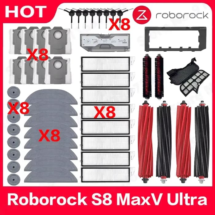 Accessoires pour aspirateur robot Roborock S8 MaxV Ultra : chiffon de nettoyage