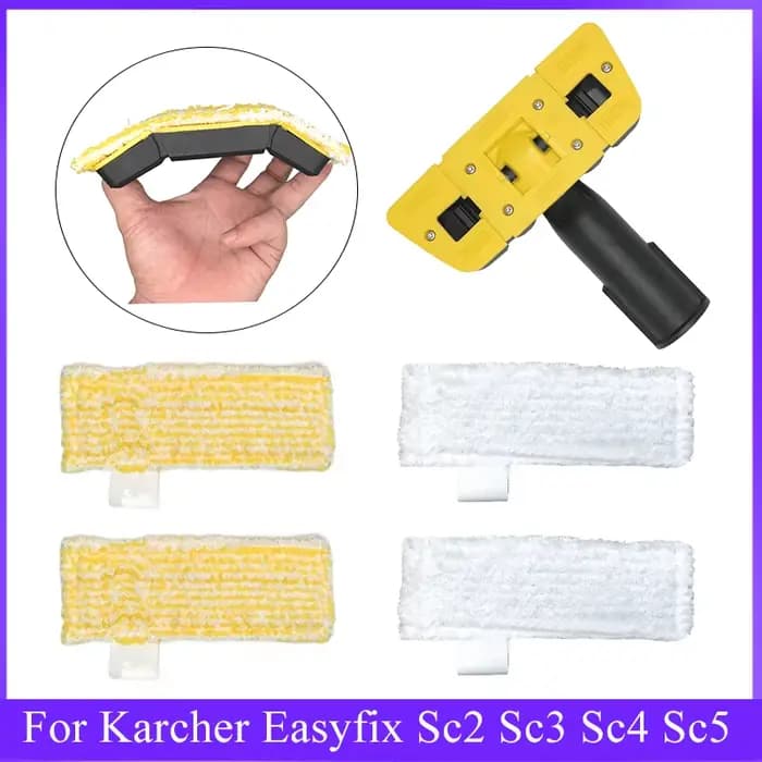 Pour Karcher Easyfix SC2 SC3 SC4 SC5 brosse à vapeur magique à main aspirateur tampon de vadrouille en microfibre