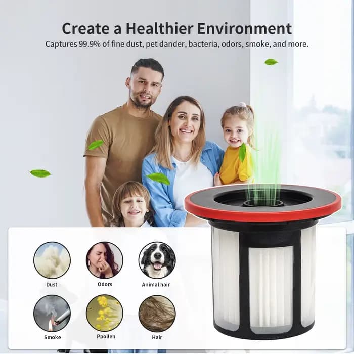 Filtre HEPA de haute qualité pour aspirateurs Bosch série 6