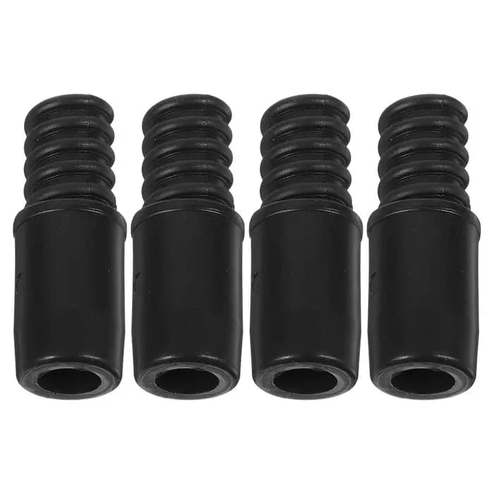 4 embouts filetés pour manches de balai