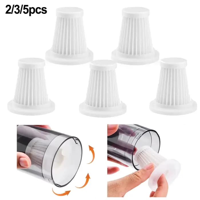 2/3/5/10/20 pièces aspirateur de voiture réutilisable remplacer les accessoires filtres lavables