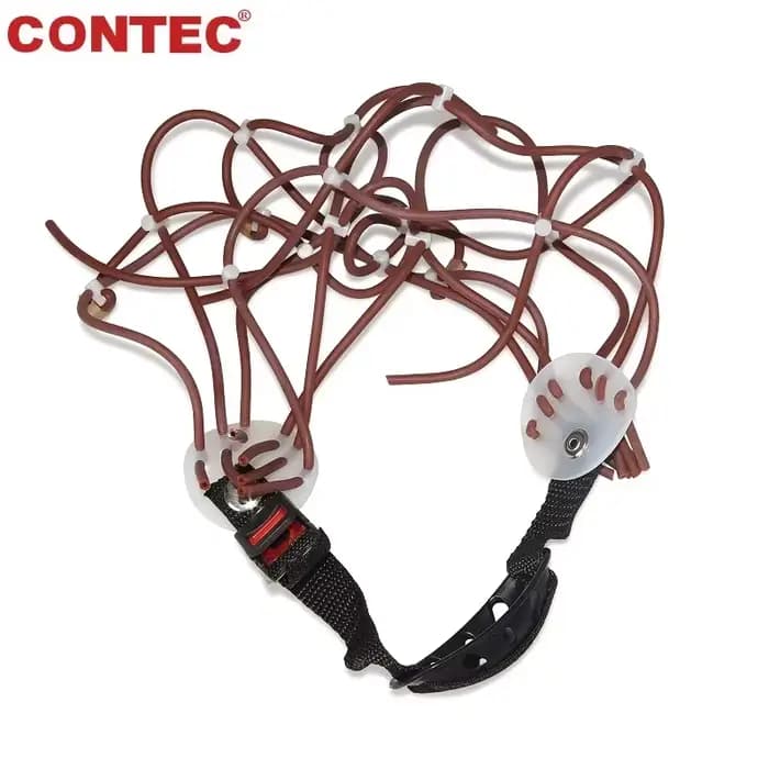 Accessoires pour moniteur EEG de la série CONTEC KT88, bonnet EEG, électrodes à clip d'oreille, câble EEG, électrodes