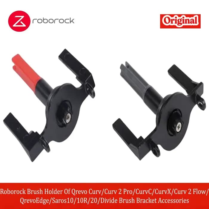 Support de brosse Roborock pour Qrevo Curv/Curv 2 Pro/CurvC/CurvX/Curv 2 Flow/QrevoEdge/Saros10/10R/20/Divide