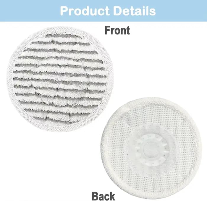 Lot de 12 tampons de rechange pour balai vapeur Shark