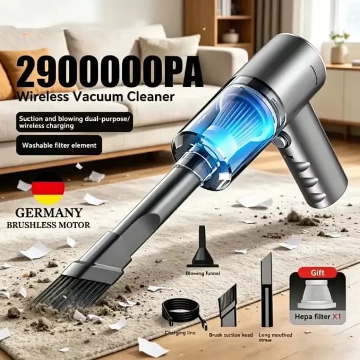 Nouvel aspirateur de voiture 2026 sans fil 4-en-1