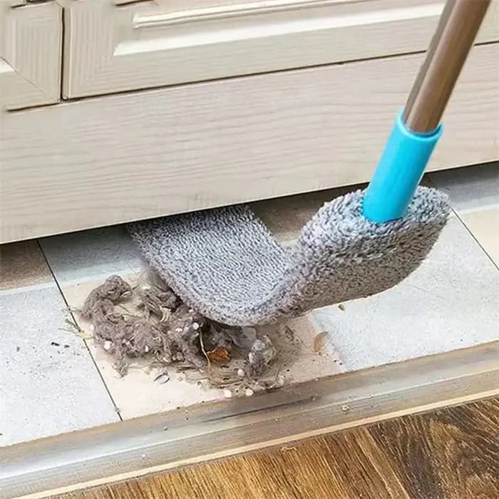 Balai télescopique à Long manche pour stores domestiques, brosses anti-poussière en microfibre pour installer des outils de nettoyage ménager faciles à utiliser