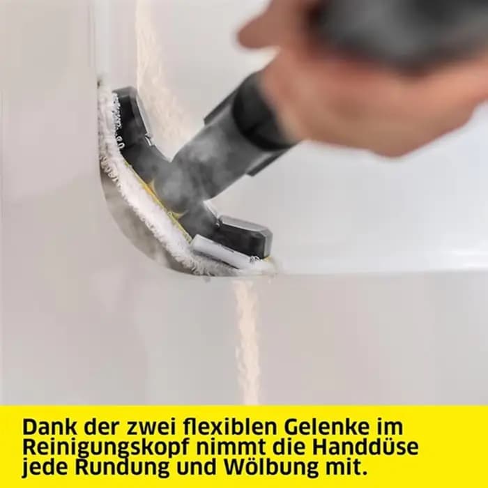 Nettoyeur à vapeur buse à main outil brosse avec tampon de vadrouille en microfibre pour Karcher SC1 SC2 SC3 SC4SC5