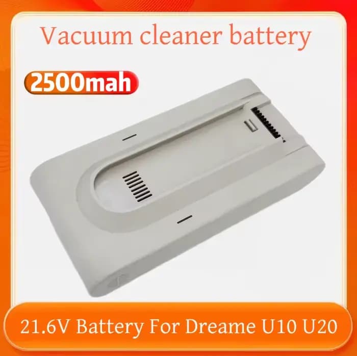 Nouvelle batterie 25.2V, 5000mAh pour aspirateur Dreame U10/U21 Roidmi