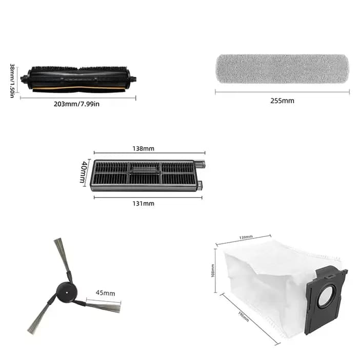 Accessoires pour aspirateur (MOVA Z50 Ultra) : pièces détachées