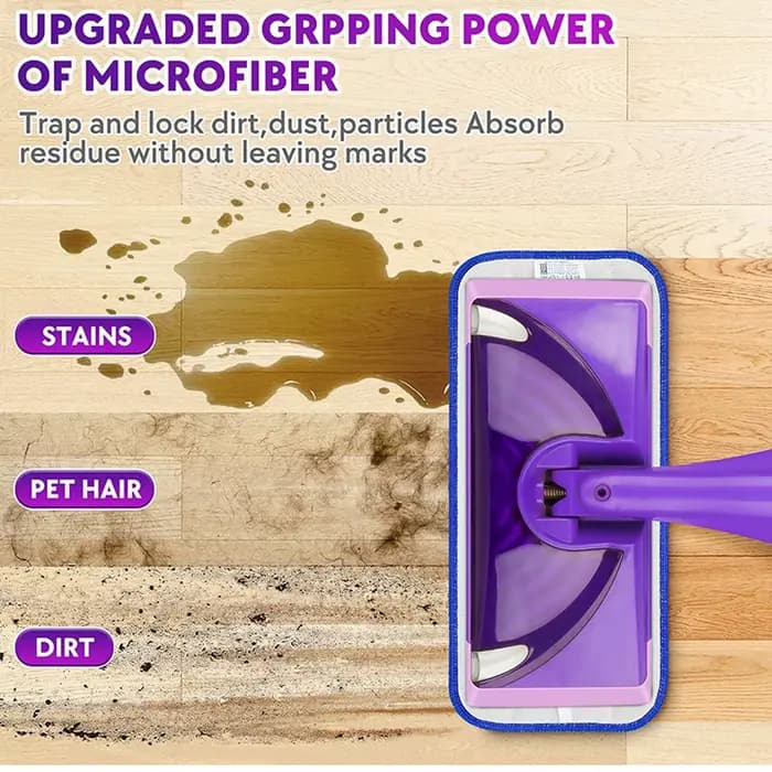 Tampon en tissu pour vadrouille pour Swiffer Wet Jet
