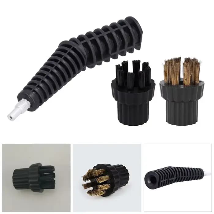 Kit de connecteurs pour nettoyeur vapeur X5 - Tête de brosse en laiton et nylon