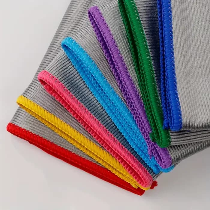 Chiffon de nettoyage de verre en microfibre