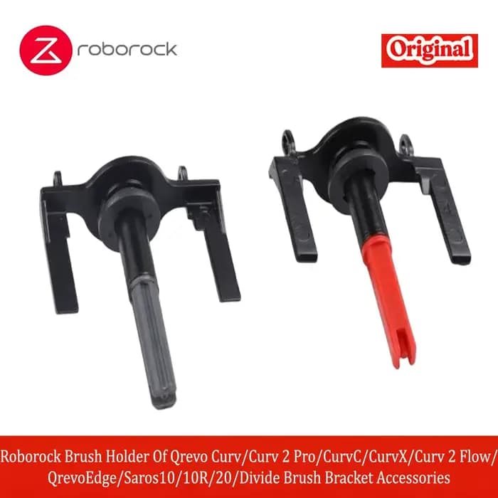 Support de brosse Roborock pour Qrevo Curv/Curv 2 Pro/CurvC/CurvX/Curv 2 Flow/QrevoEdge/Saros10/10R/20/Divide