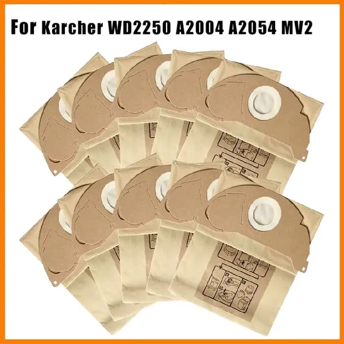5 / 10 / 20 / 30 pièces de rechange pour aspirateur KARCHER WD2250 A2004 A2054 MV2 WD2
