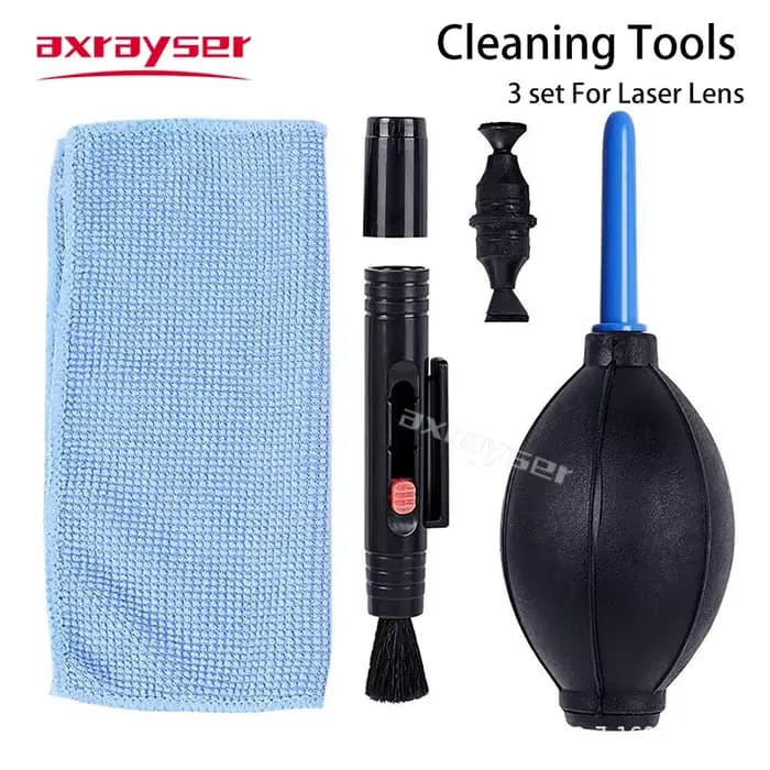 Outils de nettoyage de lentilles Laser