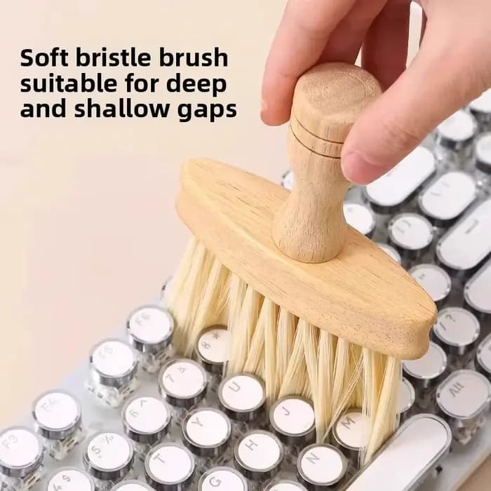 Brosse de nettoyage pour rails de fenêtre