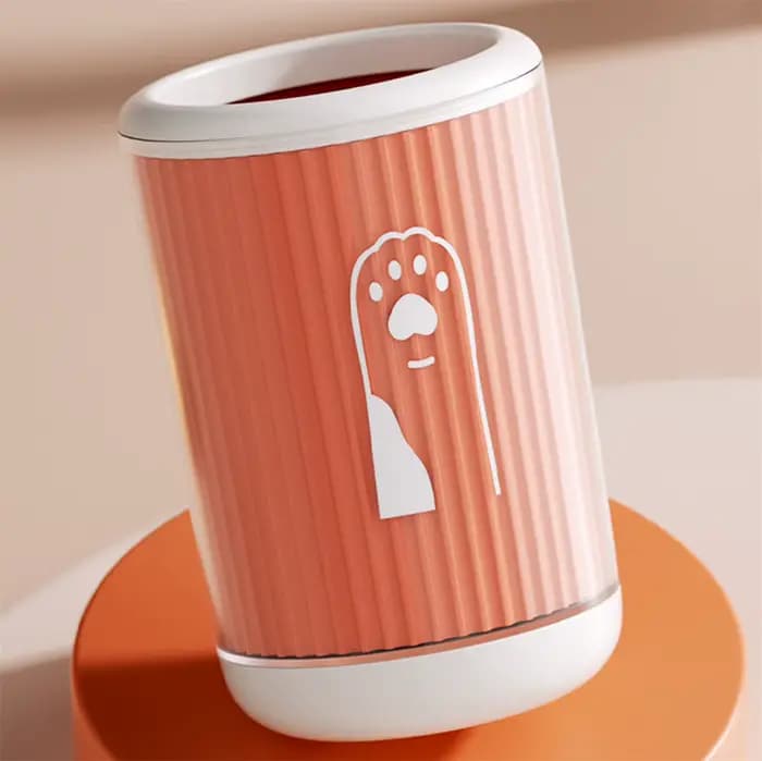 Gobelet nettoyant pour pattes d'animaux – Sans frottement