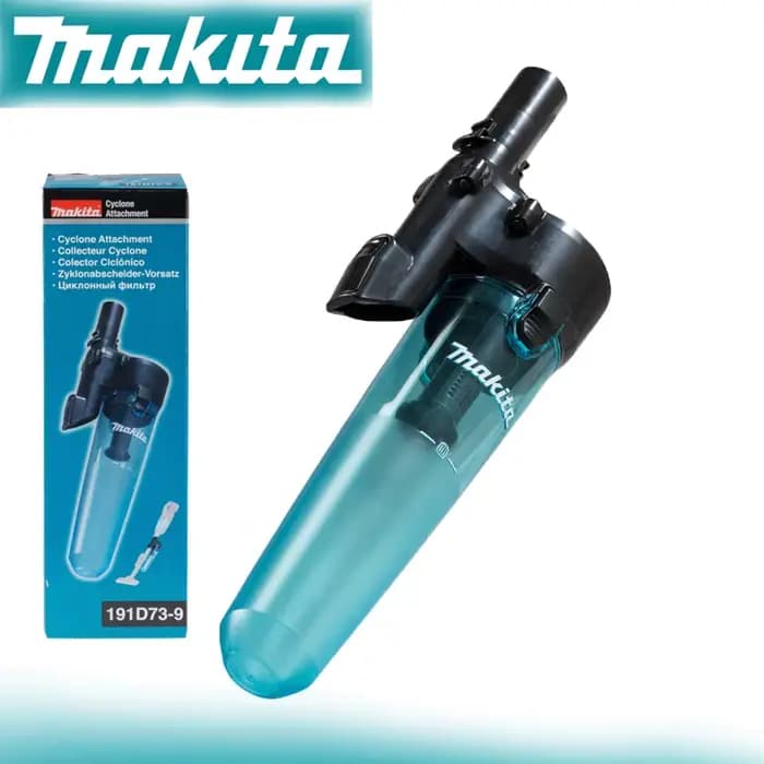 Makita 191D73-9 Accessoire pour aspirateur Pré-séparateur cyclonique 400 ml pour la gestion des poussières et des débris Accessoires pour outils électriques