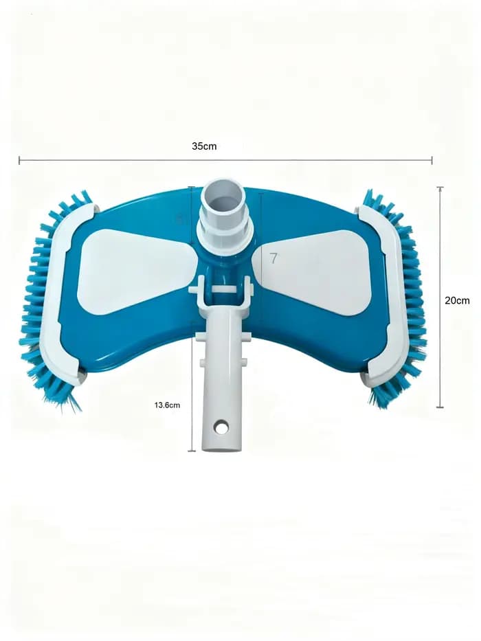 Tête d'aspirateur avec brosses latérales