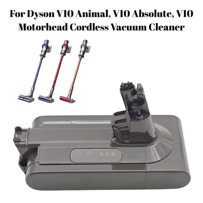 Ah For Dyson V10 Batterie de remplacement pour aspirateur