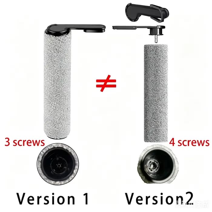 Pièces de rechange pour aspirateur eau et poussière Tineco Floor One S6 Pro/S6 FW110500US S7 ProFW200300US/S7/S7 Flashdry : brosse rotative et filtre HEPA