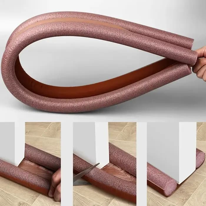 Bande d'étanchéité pour bas de porte