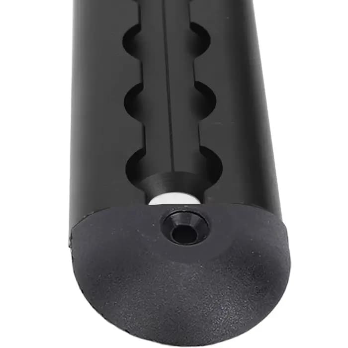 Embout de rail en L robuste à insertion sécurisée, incliné, haute résistance, pour système d'arrimage sur rail en L, pour pick-up, camping-car, VTT