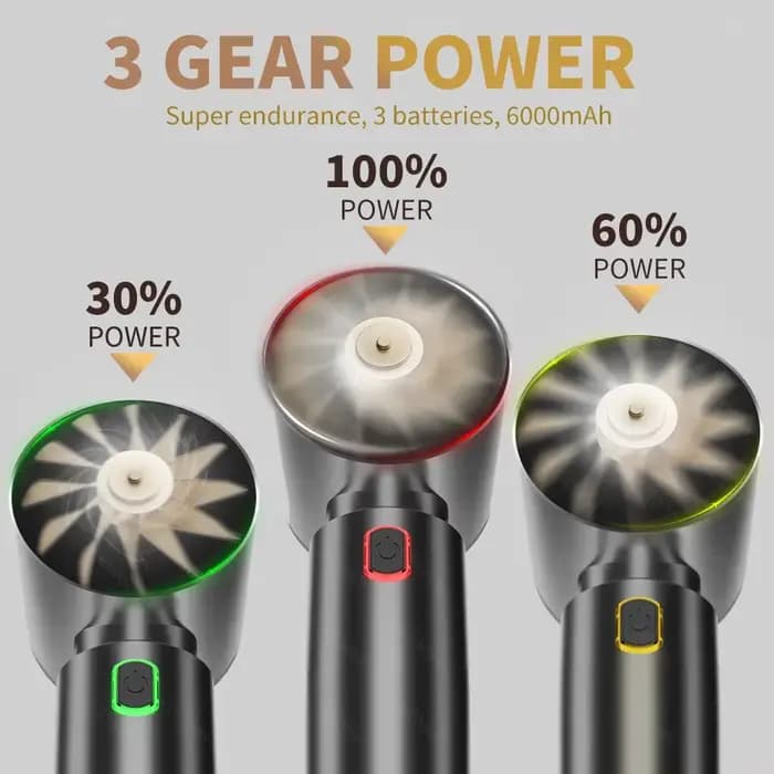 CENRR 360000PA Aspirateur Puissant Mini Sans Fil Portable pour Voiture et Maison