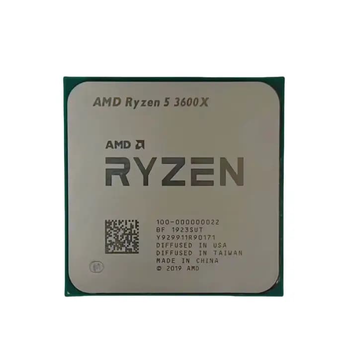 Processeur AMD Ryzen 5 3600X amélioré, 6 cœurs, 12 threads, 4,4 GHz, AM4, 32 Mo de cache L3, 95 W, débloqué, pour le jeu, le rendu, le bureau, station de travail haute performance