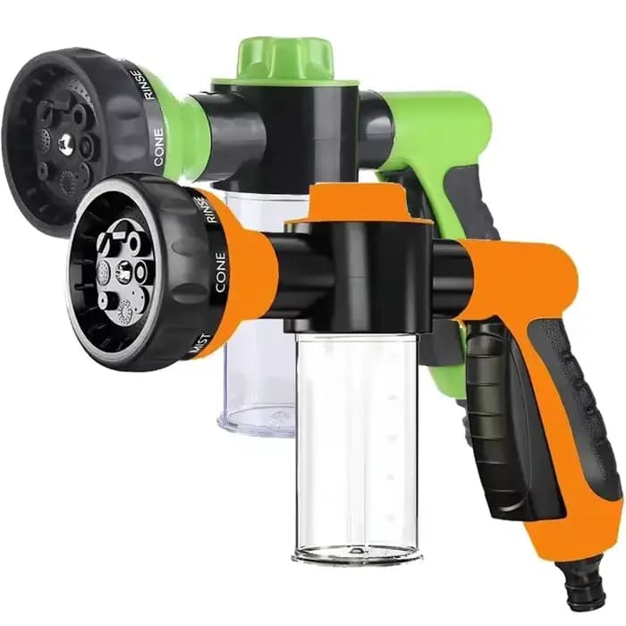 Pistolet à mousse 8 en 1