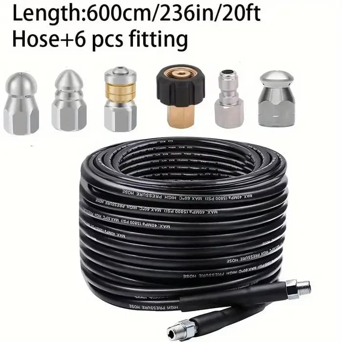 Kit de Jetter d'égout 100 pieds pour nettoyeur haute pression
