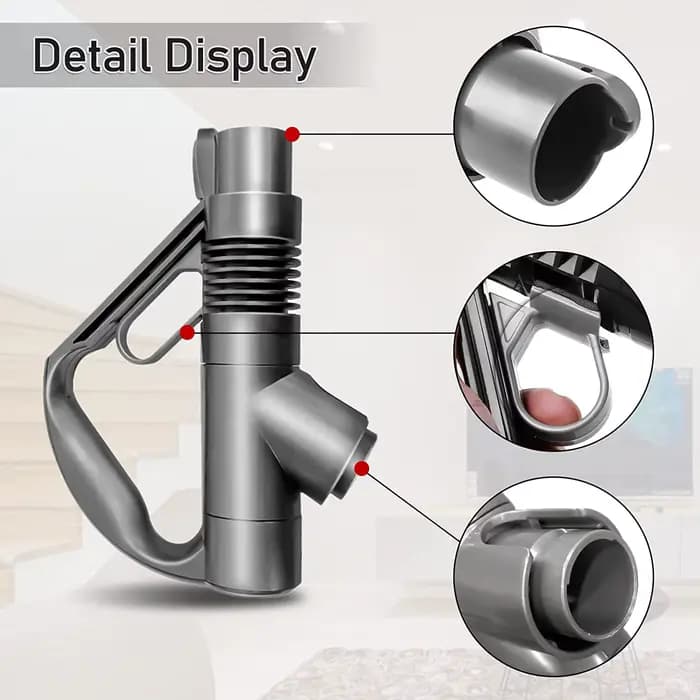Poignée de baguette d'aspirateur pour aspirateur Dyson DC19 DC23 DC26 DC29 DC32 DC36 DC37
