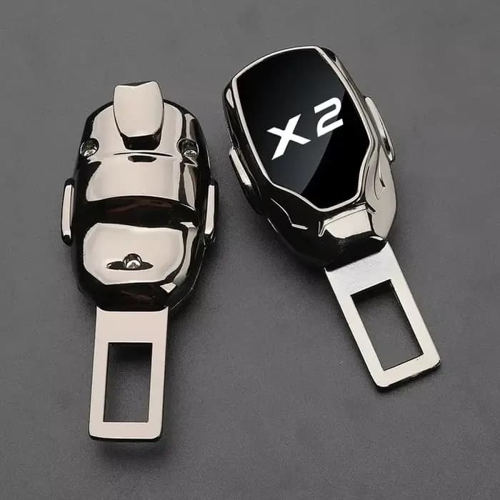 Extension de clip de ceinture de sécurité de voiture en métal, prise d'extension, accessoires pour BMW X2